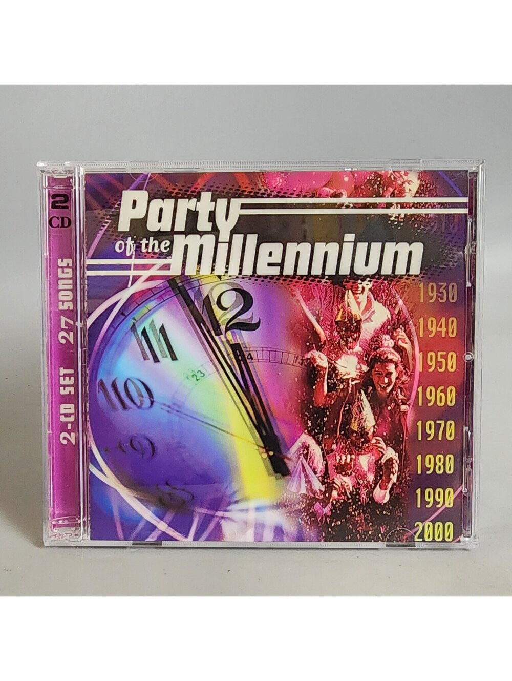 Party of the Millennium 2-CD Set Compilation Pop Rock Dance Hits KTEL 1998 VG+